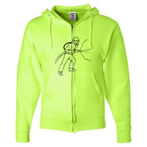 Unisex NuBlend® Full-Zip Hooded Sweatshirt Thumbnail