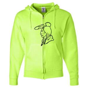 Unisex NuBlend® Full-Zip Hooded Sweatshirt Thumbnail