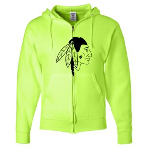 Unisex NuBlend® Full-Zip Hooded Sweatshirt Thumbnail