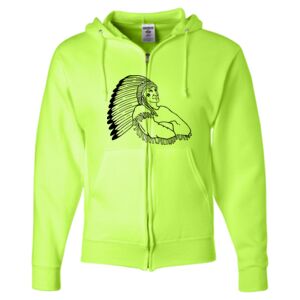 Unisex NuBlend® Full-Zip Hooded Sweatshirt Thumbnail