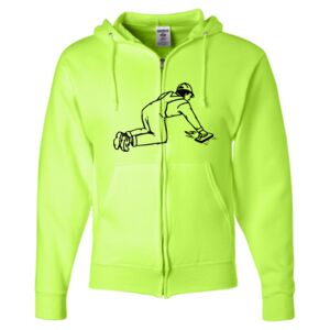 Unisex NuBlend® Full-Zip Hooded Sweatshirt Thumbnail