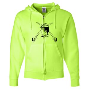 Unisex NuBlend® Full-Zip Hooded Sweatshirt Thumbnail