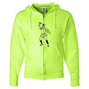 Unisex NuBlend® Full-Zip Hooded Sweatshirt Thumbnail