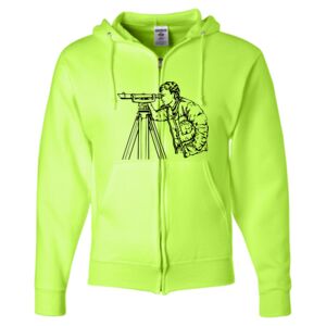 Unisex NuBlend® Full-Zip Hooded Sweatshirt Thumbnail