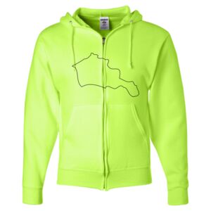 Unisex NuBlend® Full-Zip Hooded Sweatshirt Thumbnail