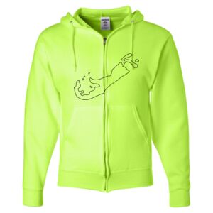 Unisex NuBlend® Full-Zip Hooded Sweatshirt Thumbnail