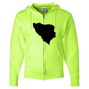 Unisex NuBlend® Full-Zip Hooded Sweatshirt Thumbnail