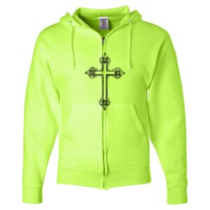 Unisex NuBlend® Full-Zip Hooded Sweatshirt Thumbnail