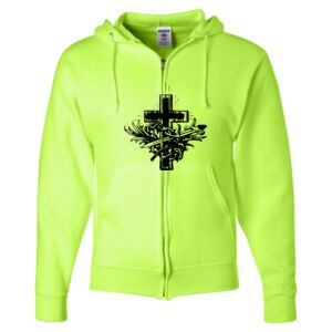 Unisex NuBlend® Full-Zip Hooded Sweatshirt Thumbnail