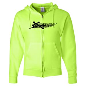Unisex NuBlend® Full-Zip Hooded Sweatshirt Thumbnail
