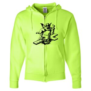 Unisex NuBlend® Full-Zip Hooded Sweatshirt Thumbnail