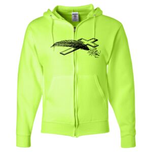 Unisex NuBlend® Full-Zip Hooded Sweatshirt Thumbnail