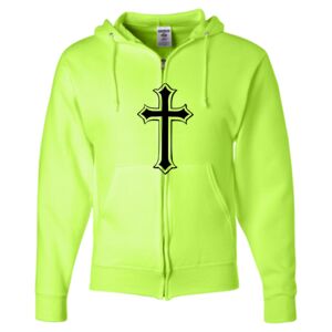 Unisex NuBlend® Full-Zip Hooded Sweatshirt Thumbnail