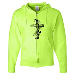 Unisex NuBlend® Full-Zip Hooded Sweatshirt Thumbnail