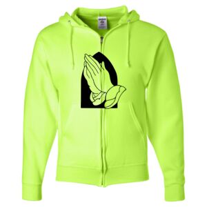 Unisex NuBlend® Full-Zip Hooded Sweatshirt Thumbnail