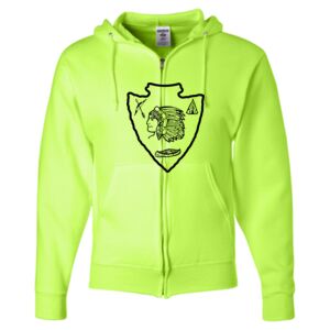 Unisex NuBlend® Full-Zip Hooded Sweatshirt Thumbnail