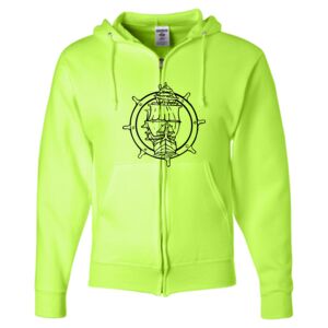 Unisex NuBlend® Full-Zip Hooded Sweatshirt Thumbnail