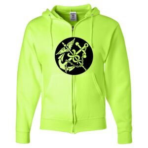 Unisex NuBlend® Full-Zip Hooded Sweatshirt Thumbnail