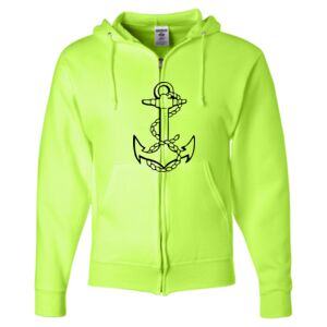 Unisex NuBlend® Full-Zip Hooded Sweatshirt Thumbnail