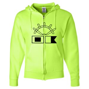 Unisex NuBlend® Full-Zip Hooded Sweatshirt Thumbnail