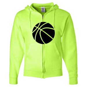 Unisex NuBlend® Full-Zip Hooded Sweatshirt Thumbnail