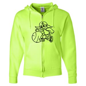 Unisex NuBlend® Full-Zip Hooded Sweatshirt Thumbnail
