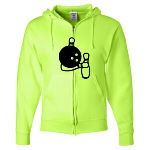 Unisex NuBlend® Full-Zip Hooded Sweatshirt Thumbnail