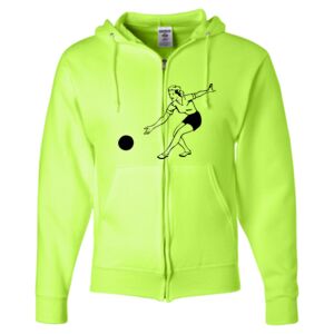 Unisex NuBlend® Full-Zip Hooded Sweatshirt Thumbnail