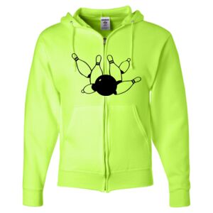 Unisex NuBlend® Full-Zip Hooded Sweatshirt Thumbnail