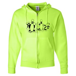Unisex NuBlend® Full-Zip Hooded Sweatshirt Thumbnail