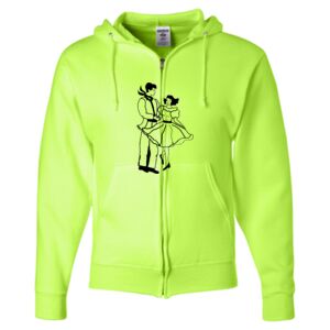 Unisex NuBlend® Full-Zip Hooded Sweatshirt Thumbnail