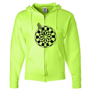 Unisex NuBlend® Full-Zip Hooded Sweatshirt Thumbnail