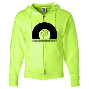 Unisex NuBlend® Full-Zip Hooded Sweatshirt Thumbnail