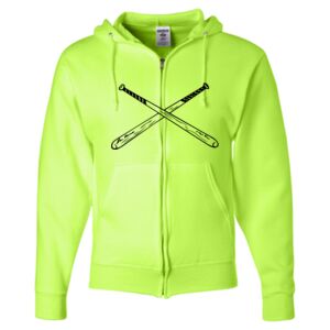 Unisex NuBlend® Full-Zip Hooded Sweatshirt Thumbnail