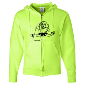 Unisex NuBlend® Full-Zip Hooded Sweatshirt Thumbnail