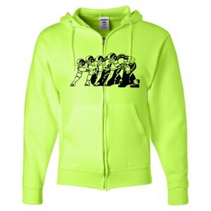 Unisex NuBlend® Full-Zip Hooded Sweatshirt Thumbnail