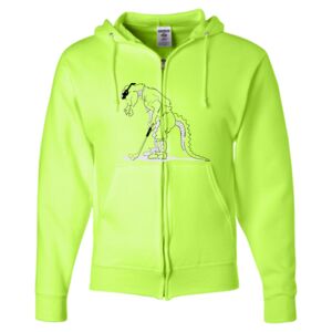 Unisex NuBlend® Full-Zip Hooded Sweatshirt Thumbnail