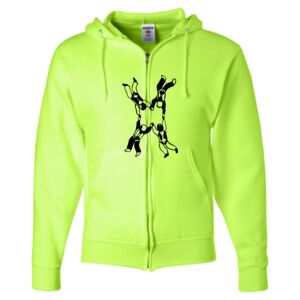 Unisex NuBlend® Full-Zip Hooded Sweatshirt Thumbnail