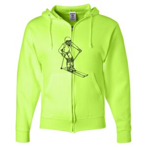 Unisex NuBlend® Full-Zip Hooded Sweatshirt Thumbnail