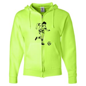 Unisex NuBlend® Full-Zip Hooded Sweatshirt Thumbnail