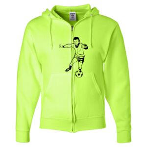 Unisex NuBlend® Full-Zip Hooded Sweatshirt Thumbnail