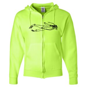 Unisex NuBlend® Full-Zip Hooded Sweatshirt Thumbnail