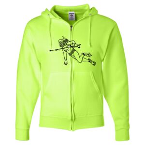 Unisex NuBlend® Full-Zip Hooded Sweatshirt Thumbnail