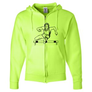 Unisex NuBlend® Full-Zip Hooded Sweatshirt Thumbnail