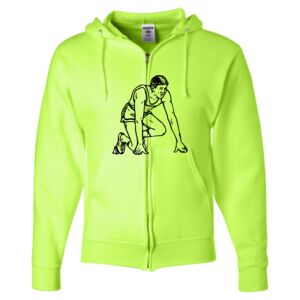Unisex NuBlend® Full-Zip Hooded Sweatshirt Thumbnail