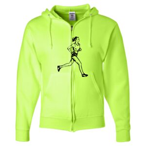 Unisex NuBlend® Full-Zip Hooded Sweatshirt Thumbnail