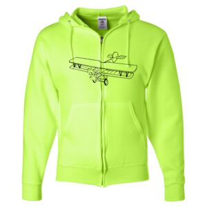Unisex NuBlend® Full-Zip Hooded Sweatshirt Thumbnail