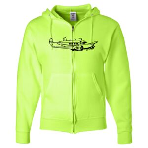 Unisex NuBlend® Full-Zip Hooded Sweatshirt Thumbnail