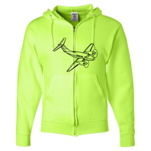 Unisex NuBlend® Full-Zip Hooded Sweatshirt Thumbnail