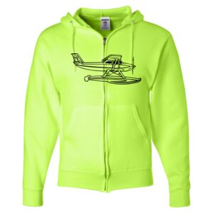 Unisex NuBlend® Full-Zip Hooded Sweatshirt Thumbnail